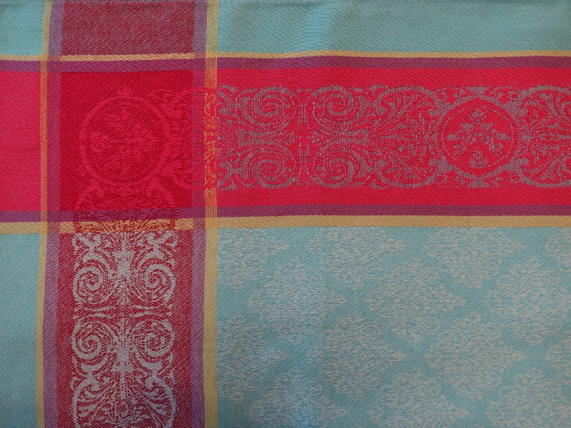 Tischläufer, 160 x 50 cm "Renaissance", türkis