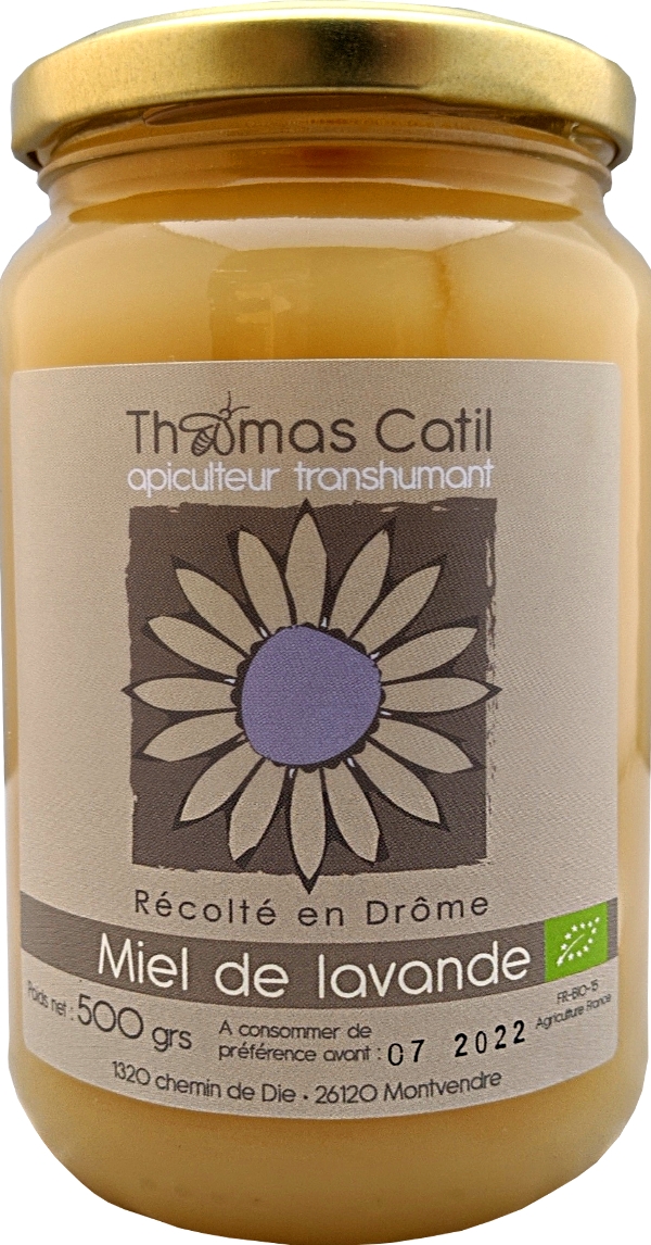 Bio-Lavendelhonig, 500 g