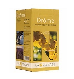 IGP Drôme Blanc Ciel de Cristal Bag-in-box