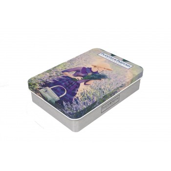 Seifendose aus Metall "Lavendel II"