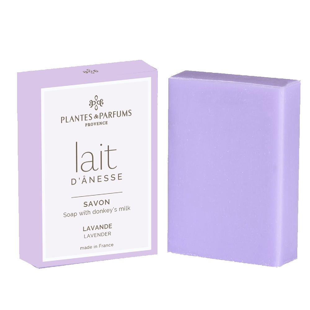 Seife mit Eselsmilch, 100 g "Lavendel"