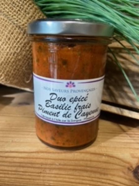 Scharfes Duo "Tomaten-Paprika-Aufstrich mit Cayennepfeffer", 220 g