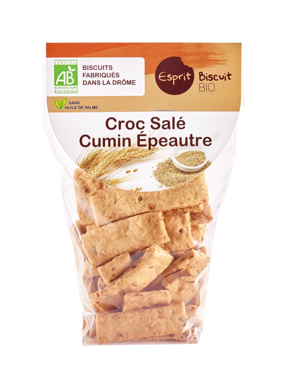 Bio Dinkel-Kümmel-Kräcker ohne Palmöl, 150 g