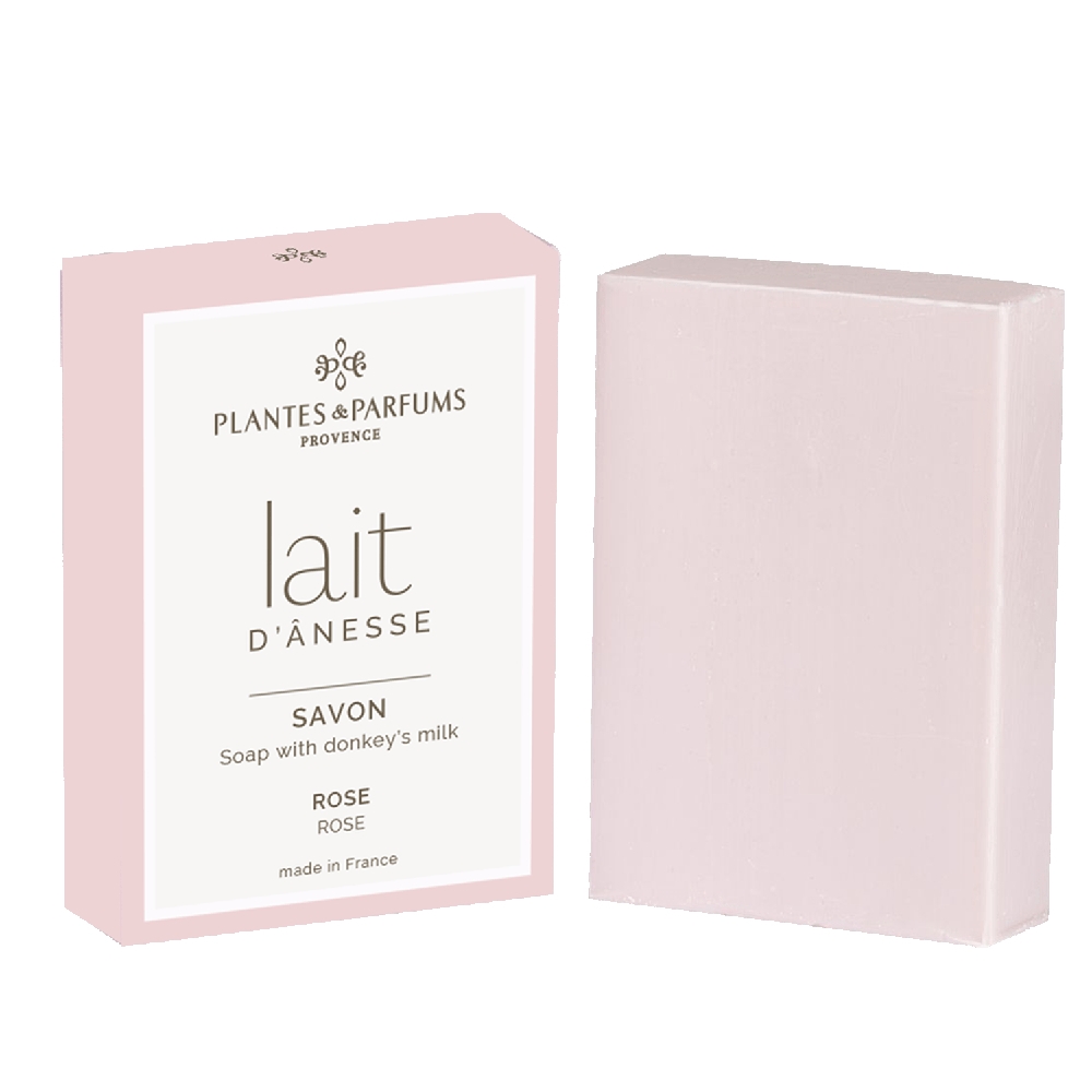 Seife mit Eselsmilch, 100 g "Rose"